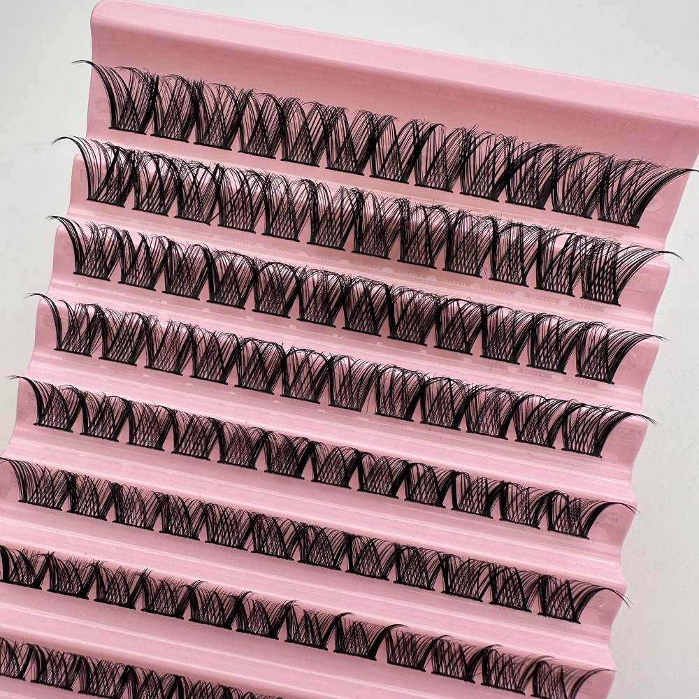 Eyelash Extension Single Lash - Новые накладные ресницы-пучки с эффектом перьев,