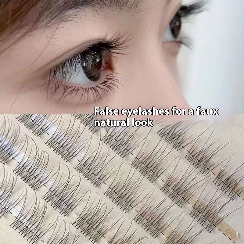 Eyelash Extension Single Lash - 120 шт. самоклеящиеся накладные ресницы, натуральные