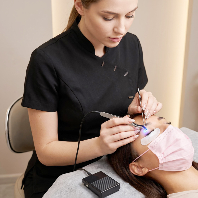 Eyelash Extension Uv - Новая УФ-лампа с ножным управлением, тонкая,