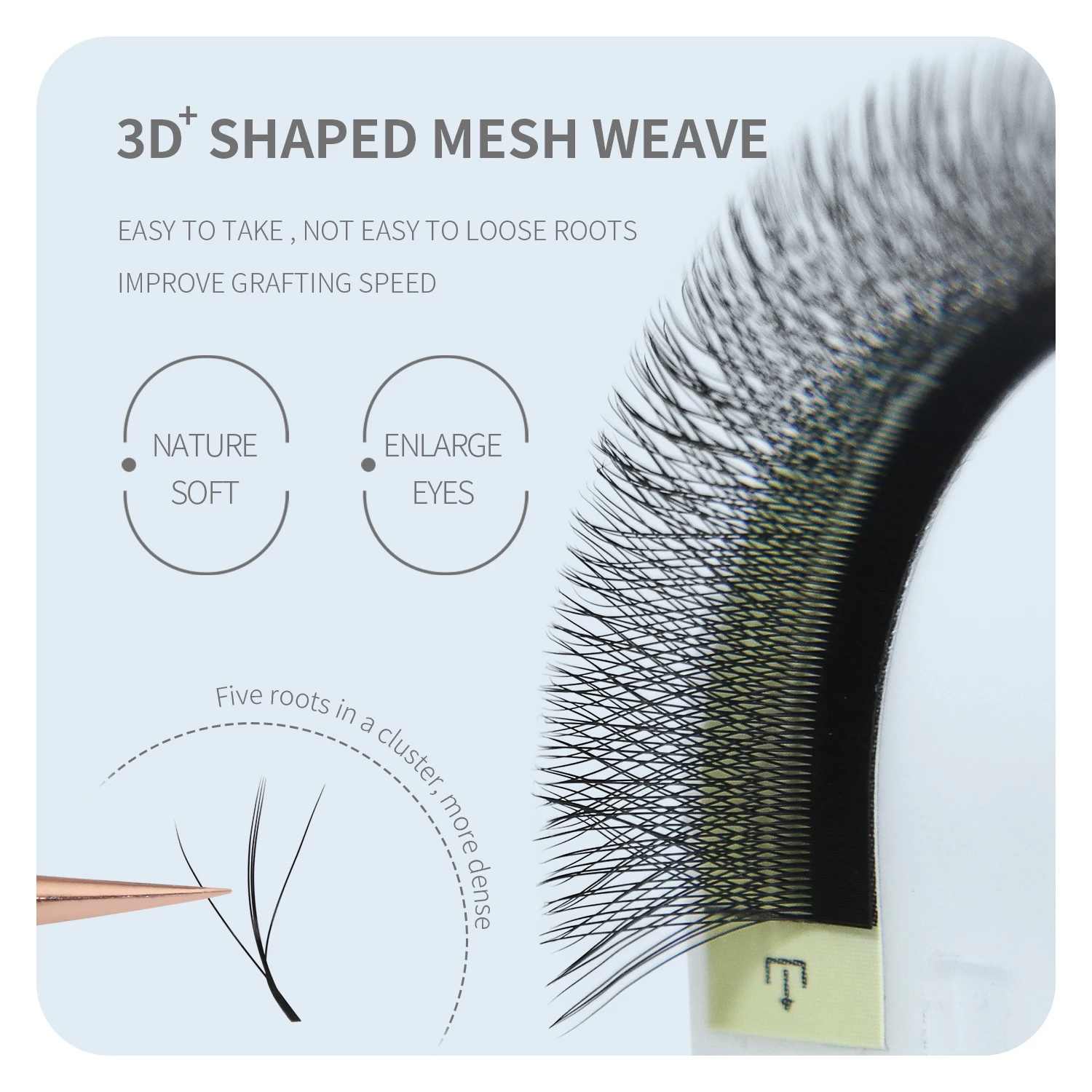 ANNAFRIS 3D W трехжильные нара – обзор и цена Eyelash Extensions Classic