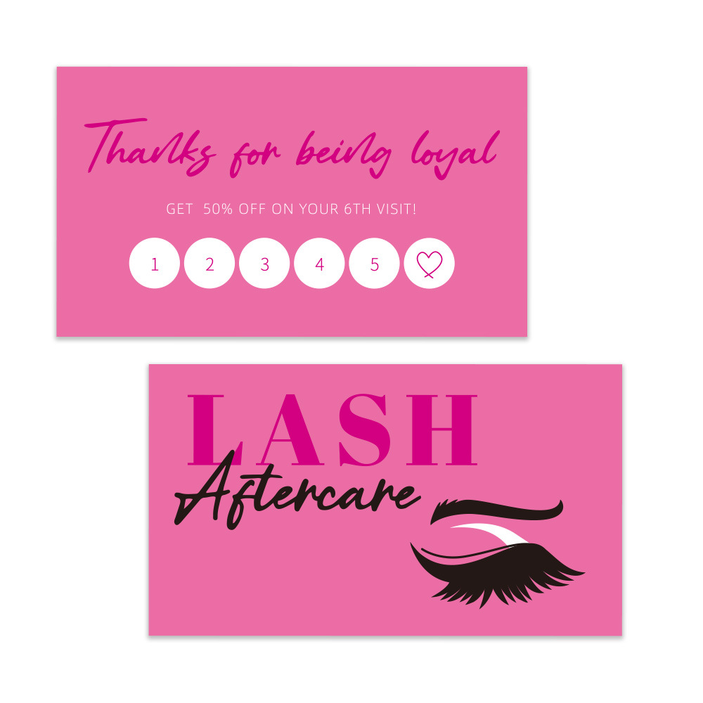 50 шт., визитная карточка с бл – обзор и цена Eyelash Extension Single Lash