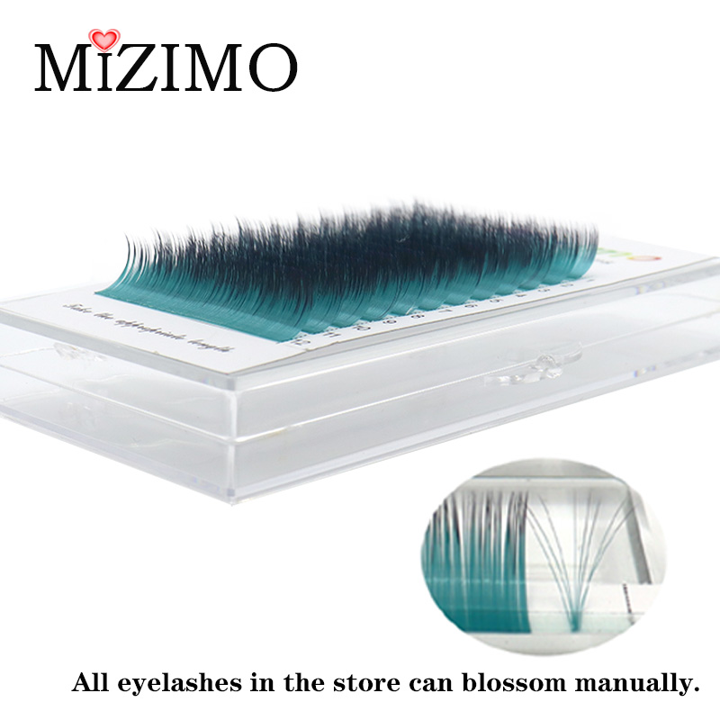 Цветные закрытые ресницы, отде – обзор и цена Eyelash Extension Single Lash