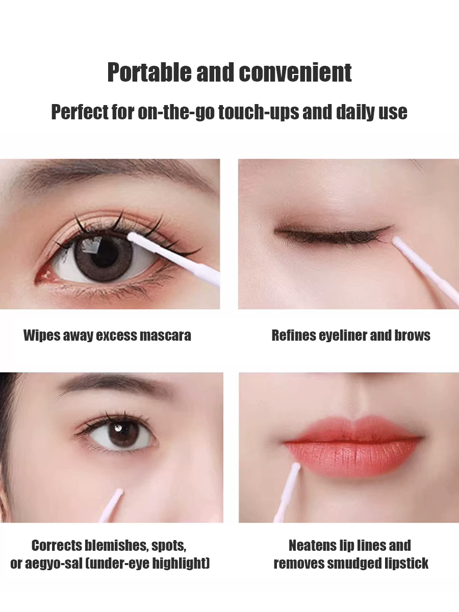 Одноразовые длинные ватные пал – обзор и цена Eyelash Extension Cleaning