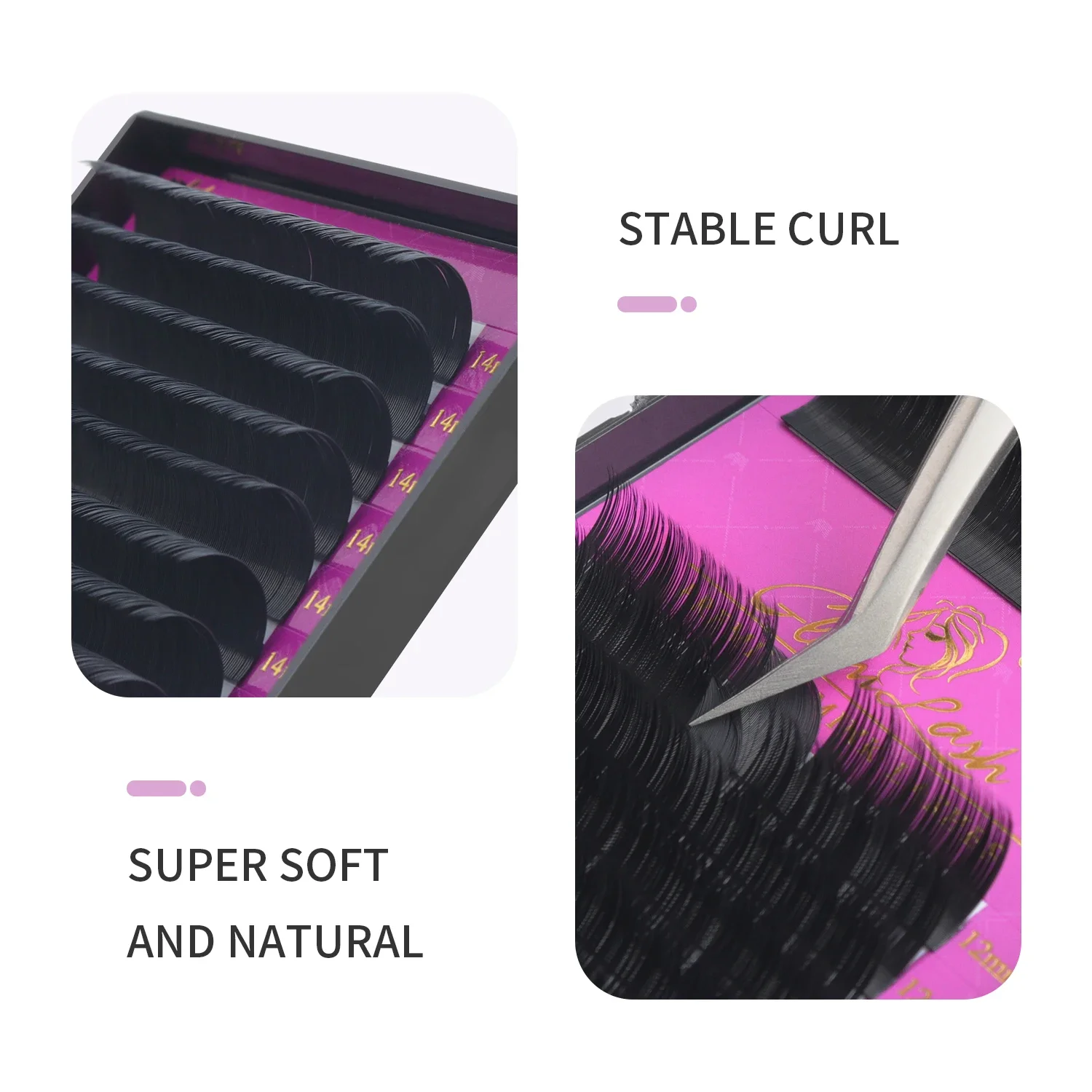GLAMLASH оптовая продажа 16 ря – обзор и цена Eyelash Extension Single Lash