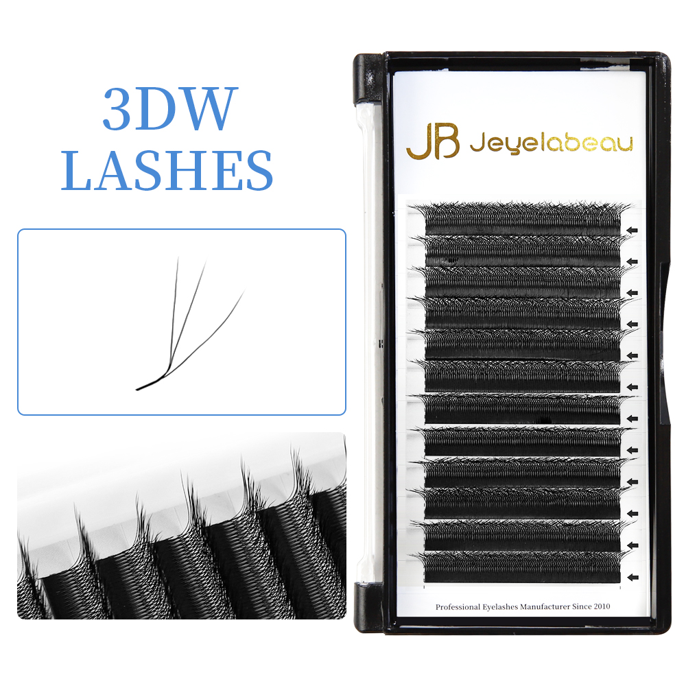 Профессиональные 3D W-образные – обзор и цена Eyelash Extensions Classic
