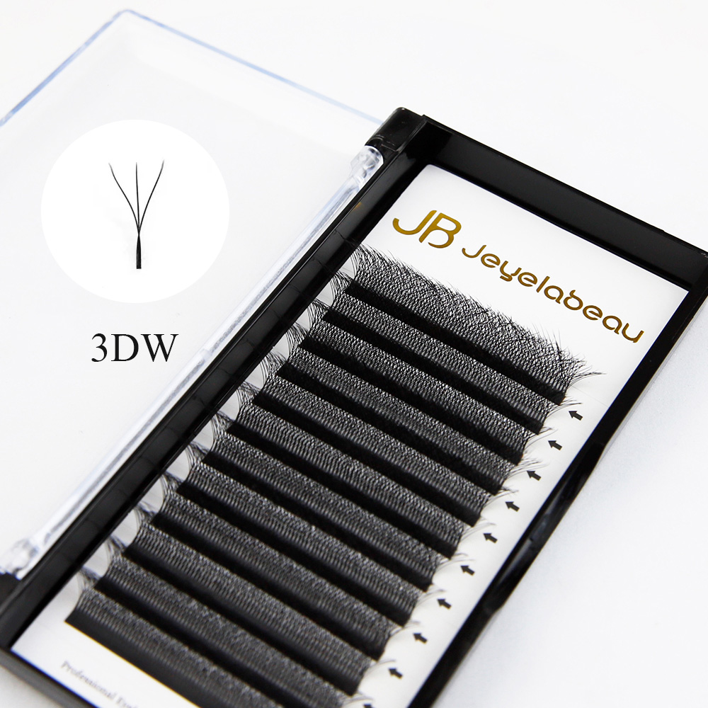 Профессиональные 3D W-образные – обзор и цена Eyelash Extensions Classic