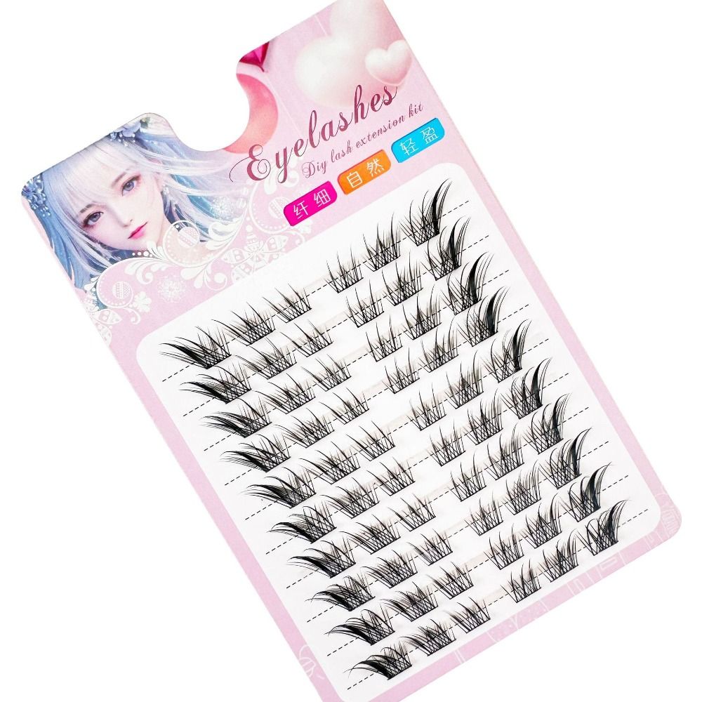 3D кошачий глаз кластеры ресни – обзор и цена Eyelash Extension Anime