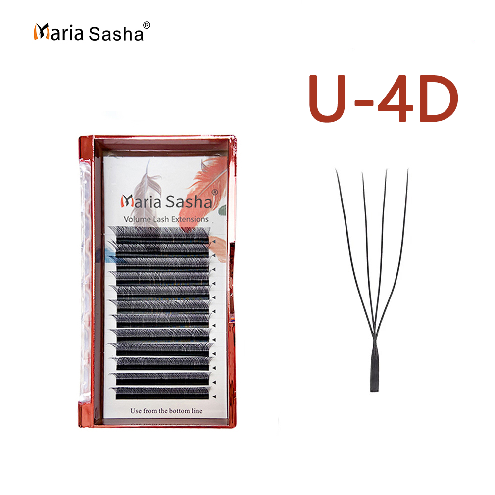 MARIA U 4D W ресницы однослойн – обзор и цена Eyelash Extension Single Lash
