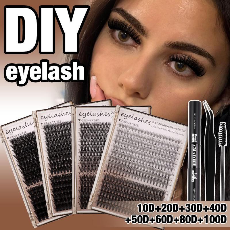 Набор 3D-накладных ресниц 10D- – обзор и цена Eyelash Extension Single Lash